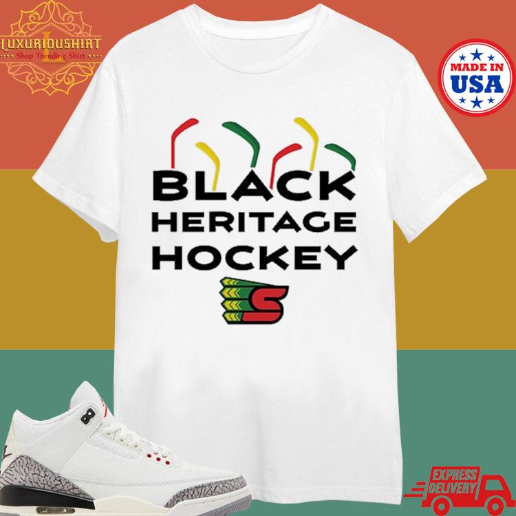 Official Black Heritage Hockey T-shirt