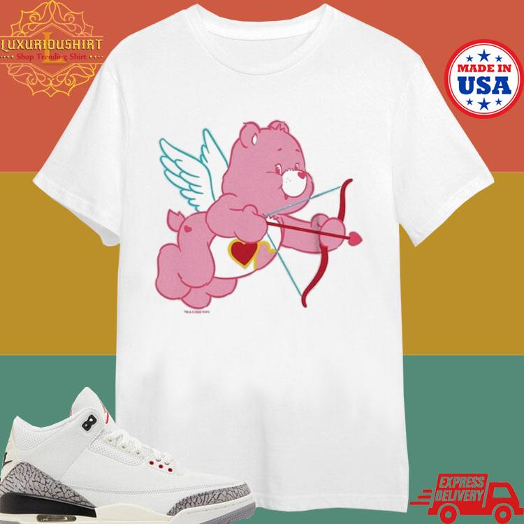 Official Boy's Care Bears Mad Engine Youth Valentine's Day Shirt