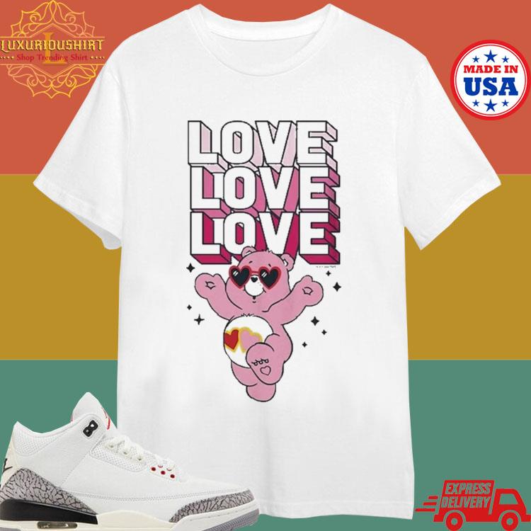 Official Care Bears Mad Engine Youth Valentine's Day Shirt