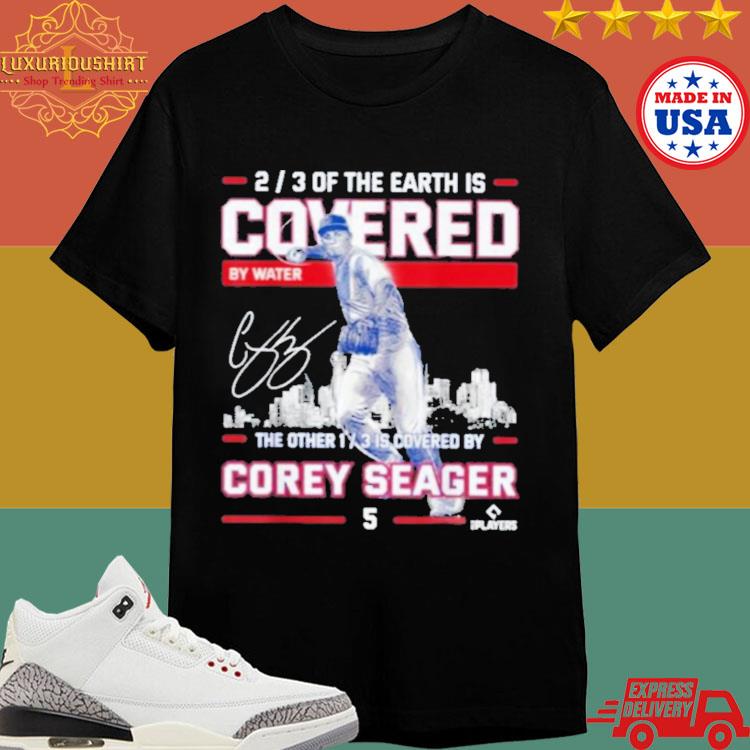 Official Corey Seager Covered Texas Tx Mlbpa Shirt
