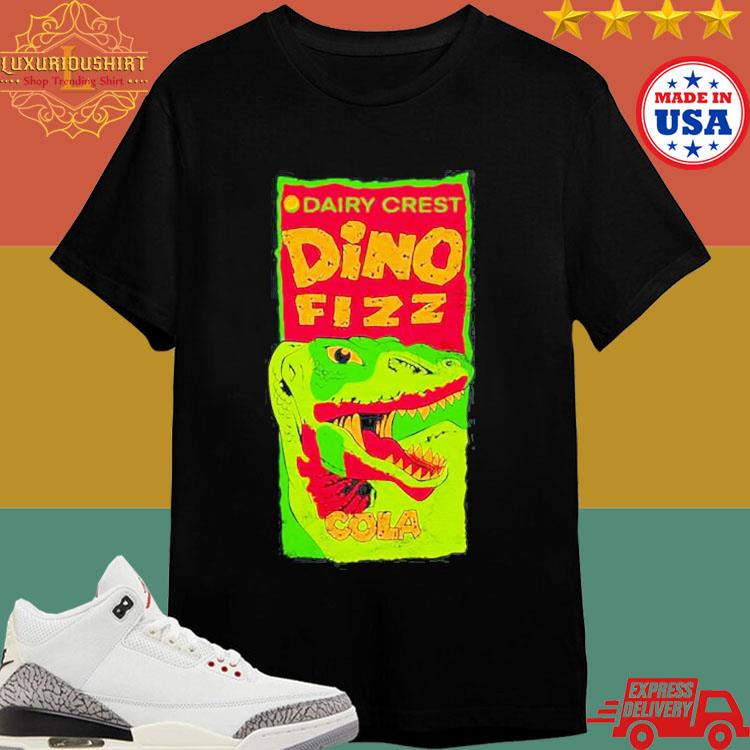 Official Dairy Crest Dino Fizz Cola Shirt