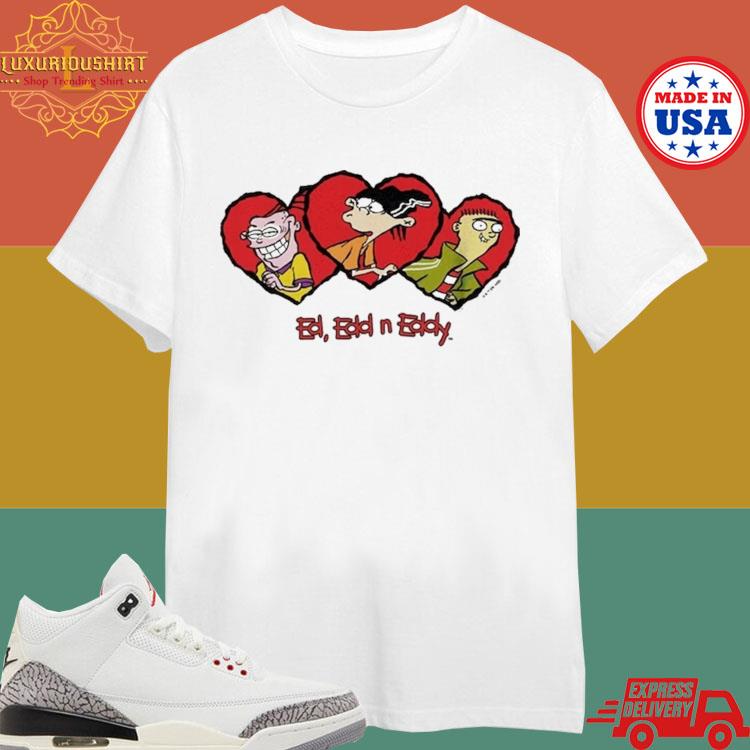 Official Ed, Edd, N Eddy Mad Engine Youth Valentines Day Shirt