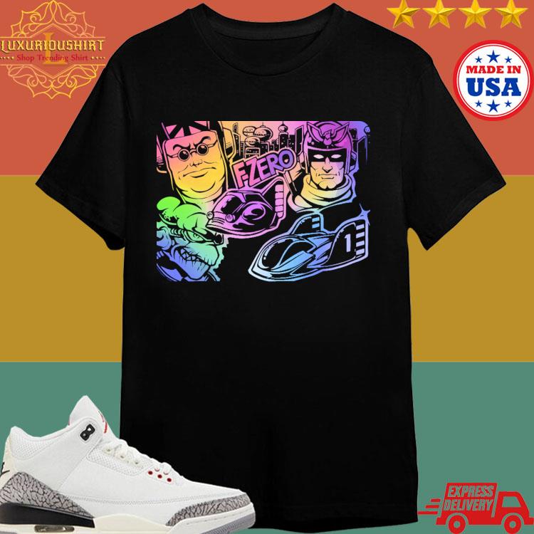 Official F-Zero Retro Racing Video Game T-Shirt