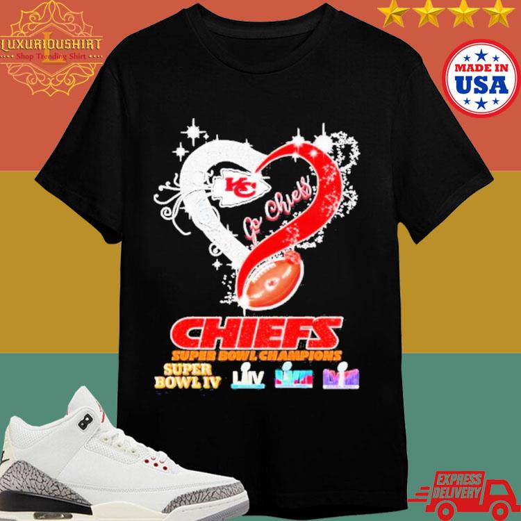 Official Go Chiefs Super Bowl Champions 2024 Love Football Shirt
