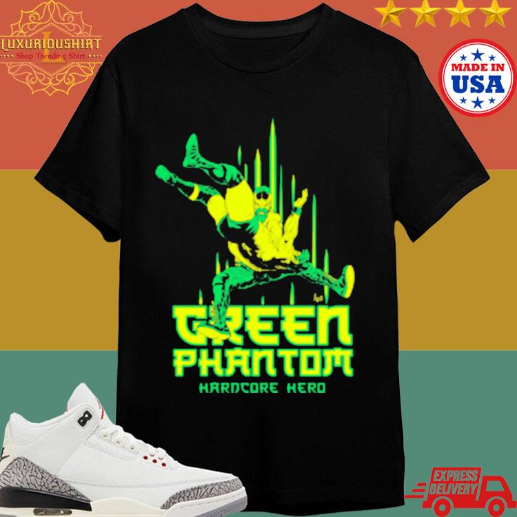 Official Green Phantom Phantasm Hardcore Hero T-shirt