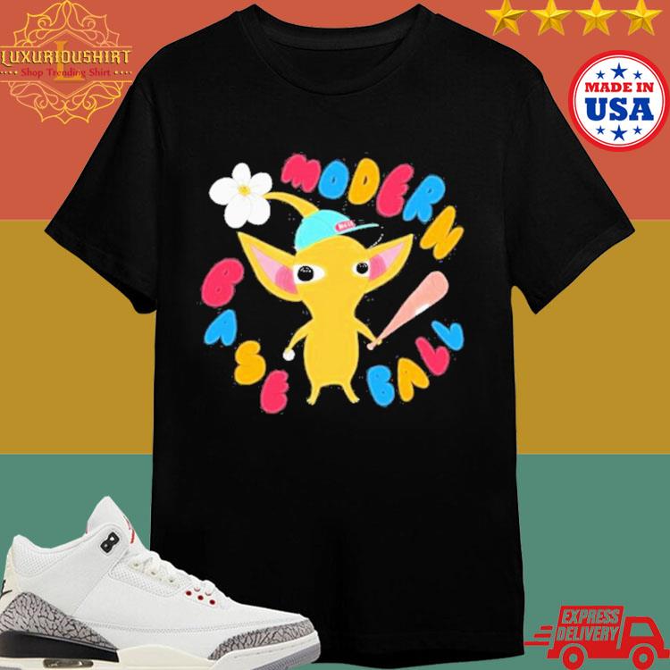 Official Guppies Pikmin Modern Baseball Shirt