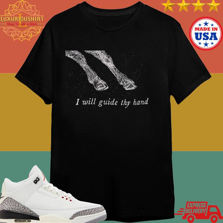Official I Will Guide Thy Hand Mountain Goat Images T-shirt