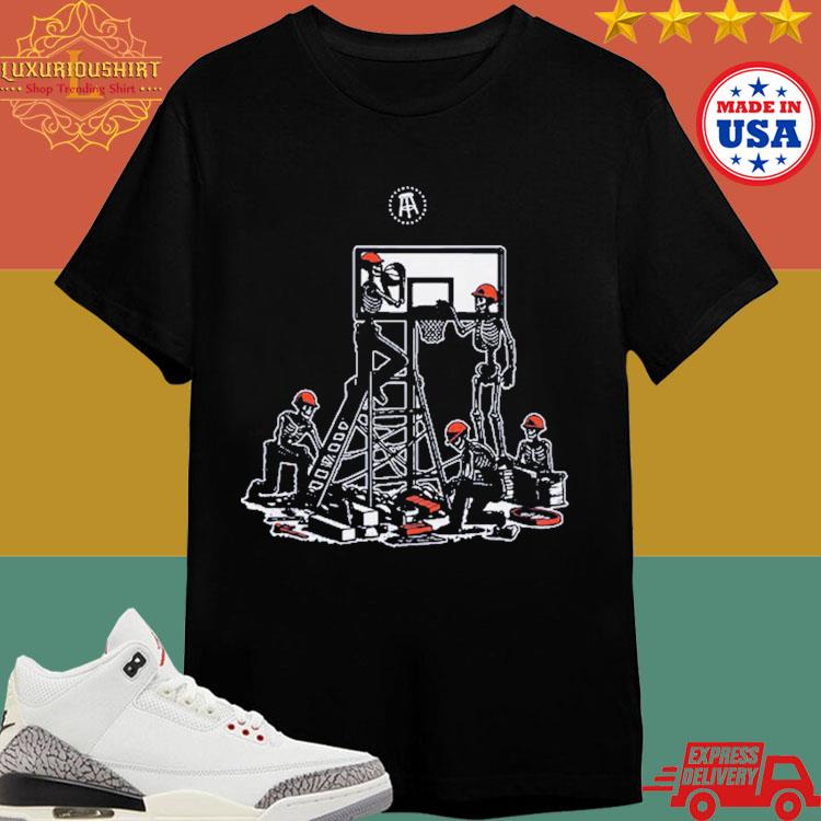 Official Il Everyday Guys Skeleton Basketball T-shirt