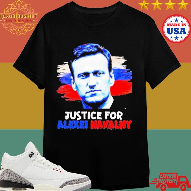 Official Justice For Alexei Navalny Shirt