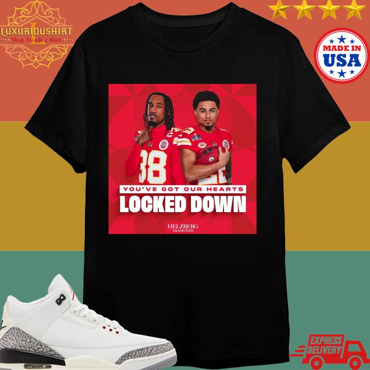 Official Kansas City You've Got Our Hearts Locked Down Shirt