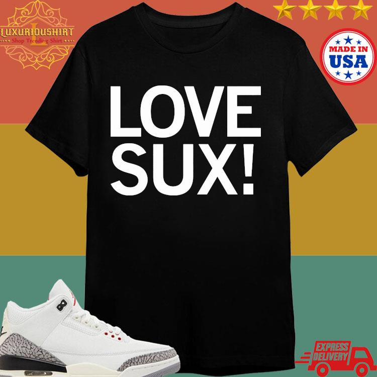 Official Love Sux Pink Shirt