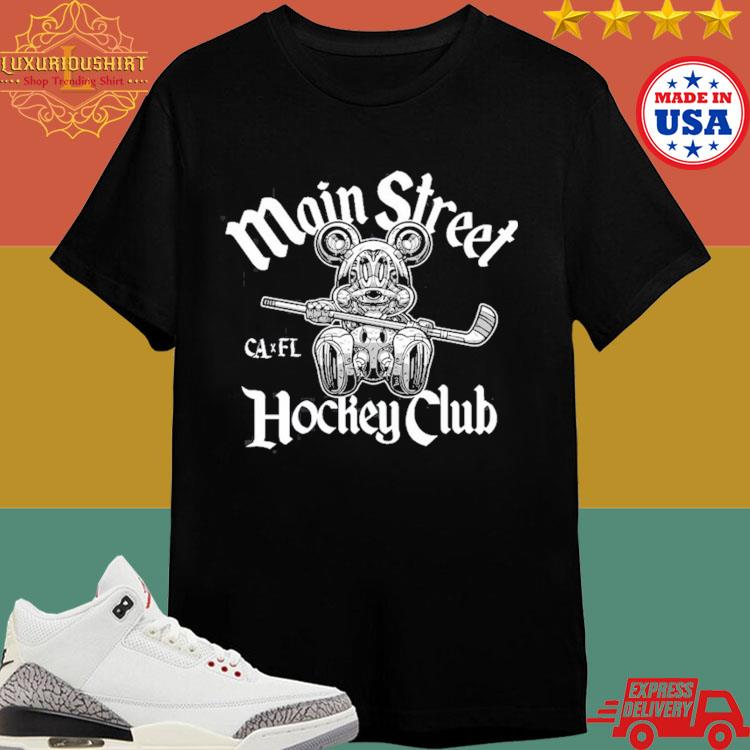 Official Main Street Hockey Club Ca X Fl Shirt