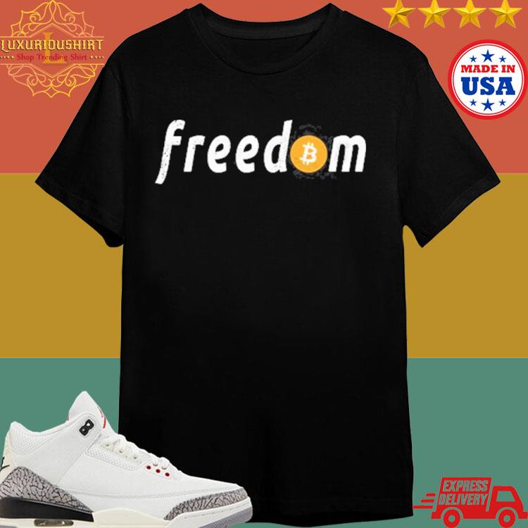 Official Max Keiser Freedom Bitcoin Shirt
