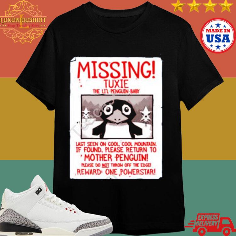 Official Missing Tuxie The Li’l Penguin Baby Shirt