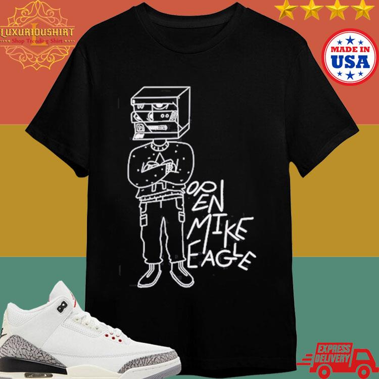 Official Open Mike Eagle Stereo Head Line Art By Arthur Banach Shirt