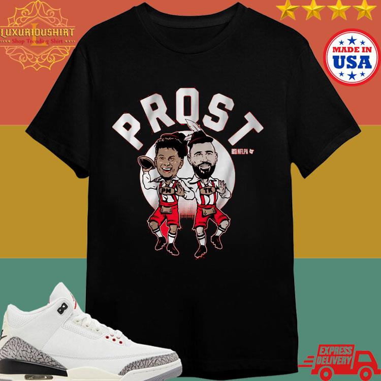 Official Patrick Mahomes Travis Kelce Germany Game Shirt