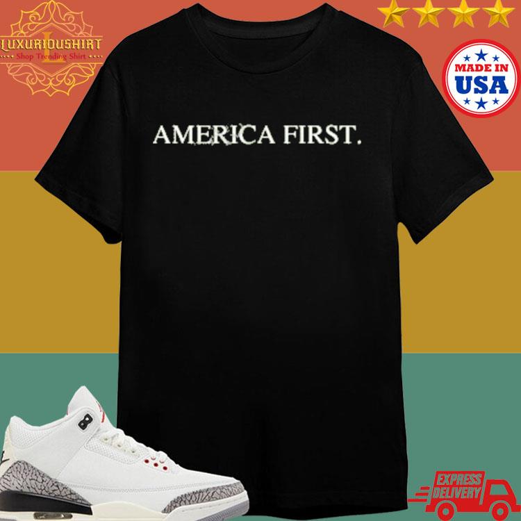 Official Patriot Gear Store America First Shirt