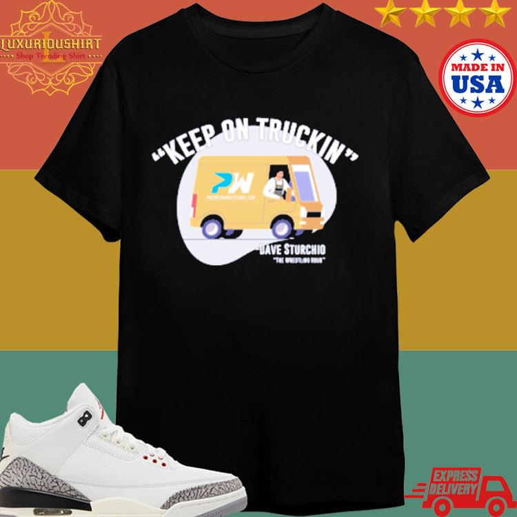 Official Premier Wrestling Keep On Truckin T-shirt