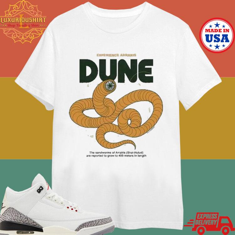 Official Dune Part Two Shai Hulud Sandworm T Shirt Hoodie Tank Top Sweater And Long Sleeve T 