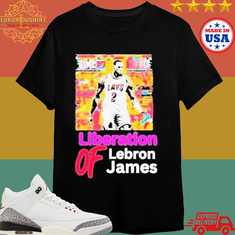 Official Liberation of lebron james 2024 T-shirt
