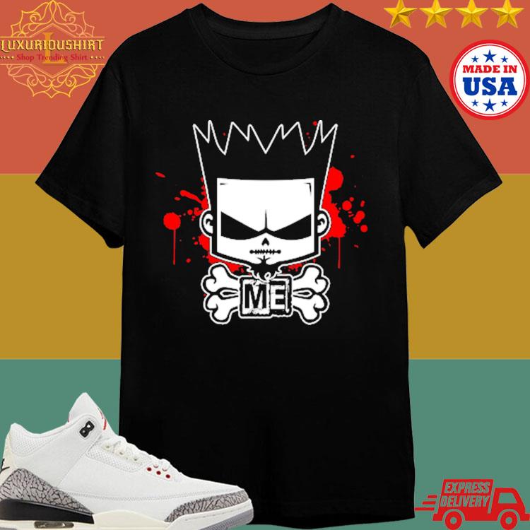 Official Marcus eriks punk skull me T-shirt