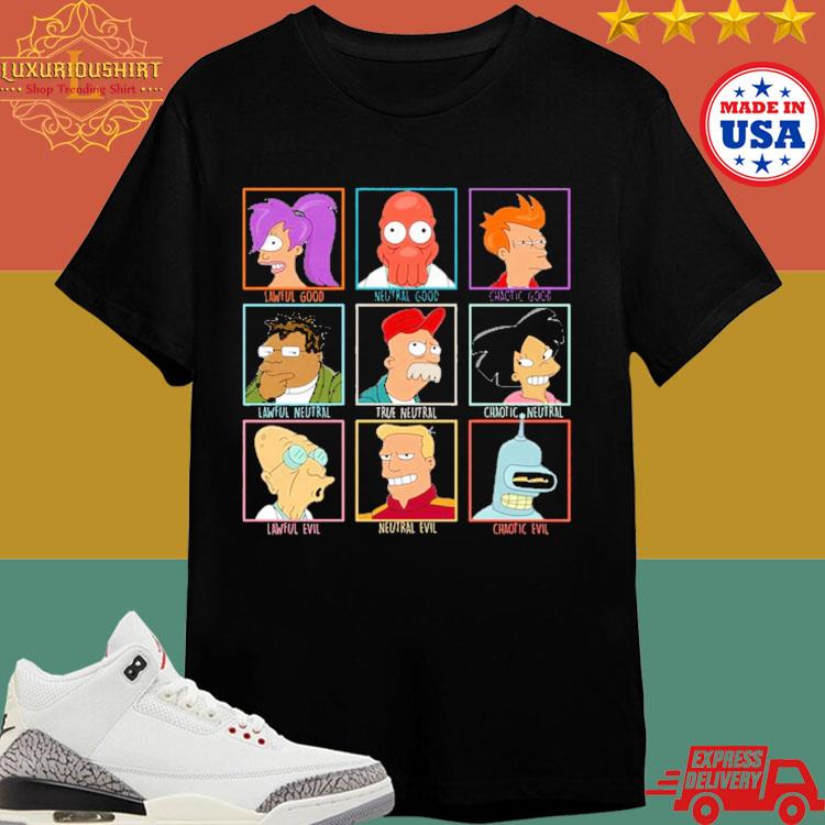 Official Moral alignment chart T-shirt