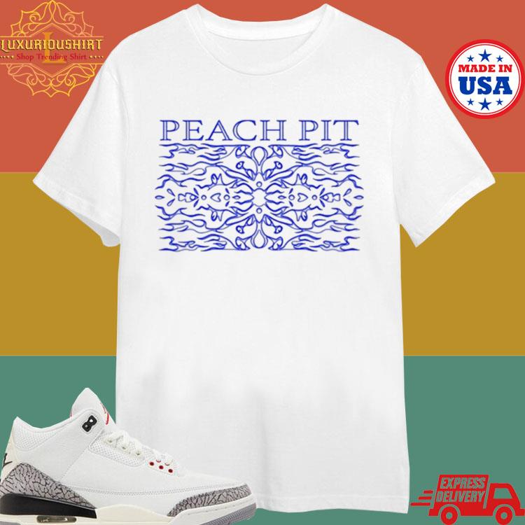 Official Peach Pit Holly Lamb Blue Shirt