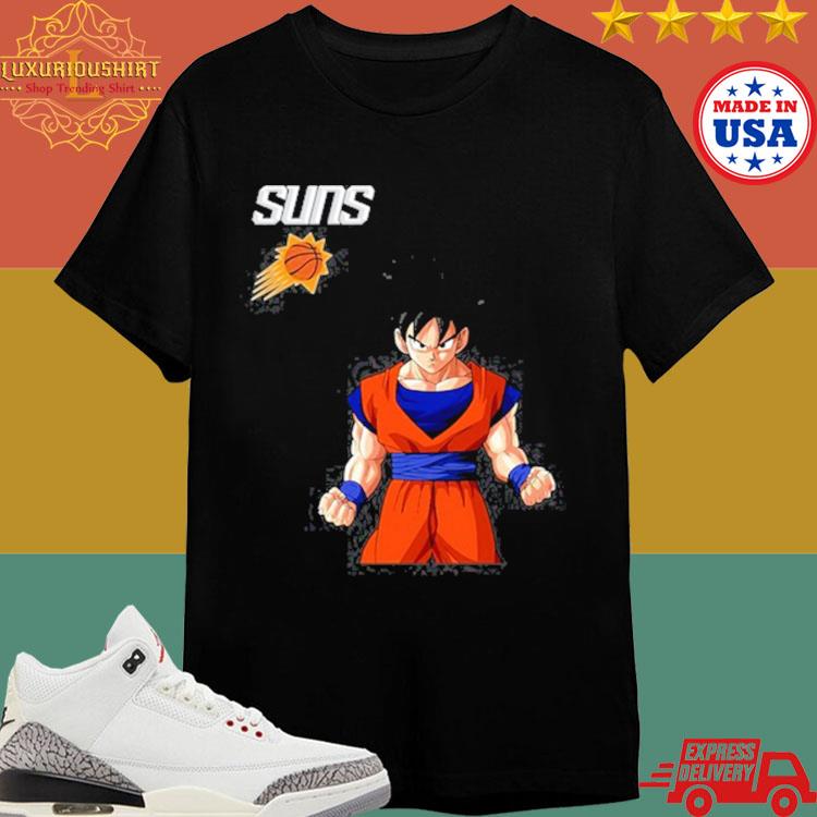 Official Suns Goku Dragoll Akira Toriyama Shirt