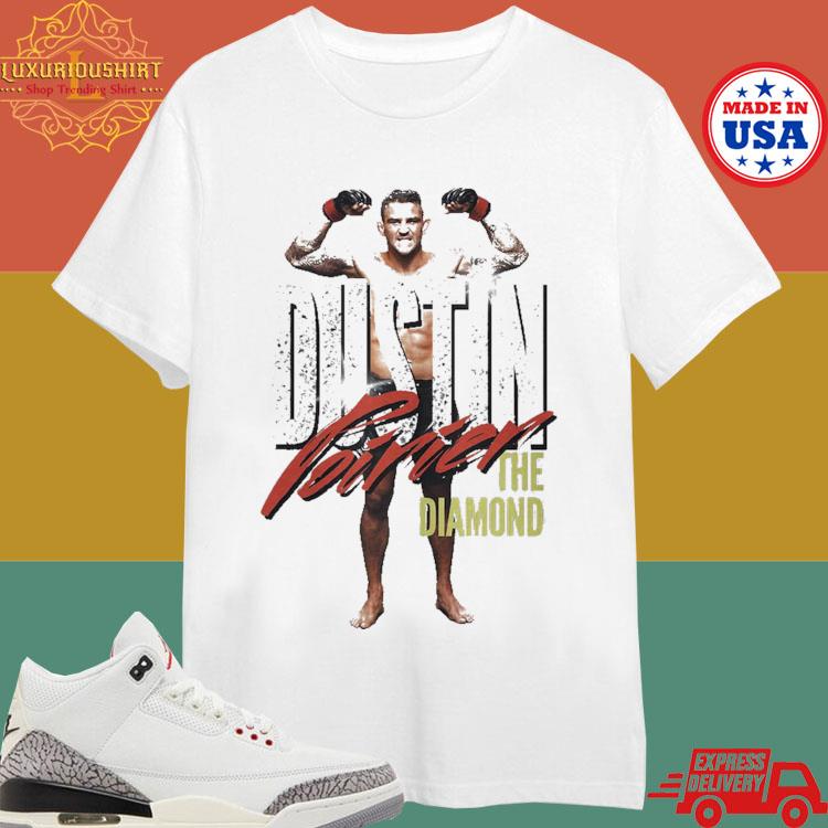 Official Tan Dustin The Diamond Poirier UFC T-Shirt