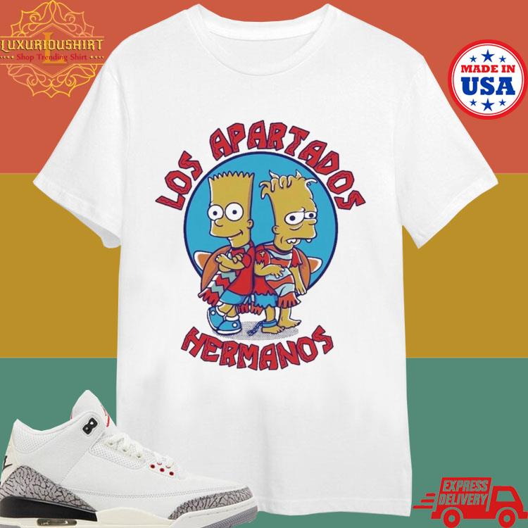 Official The Simpsons Los Apartados Hermanos T-shirt