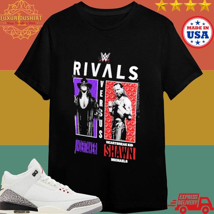 Official The Undertaker Vs. Shawn Michaels Rivals Shirt