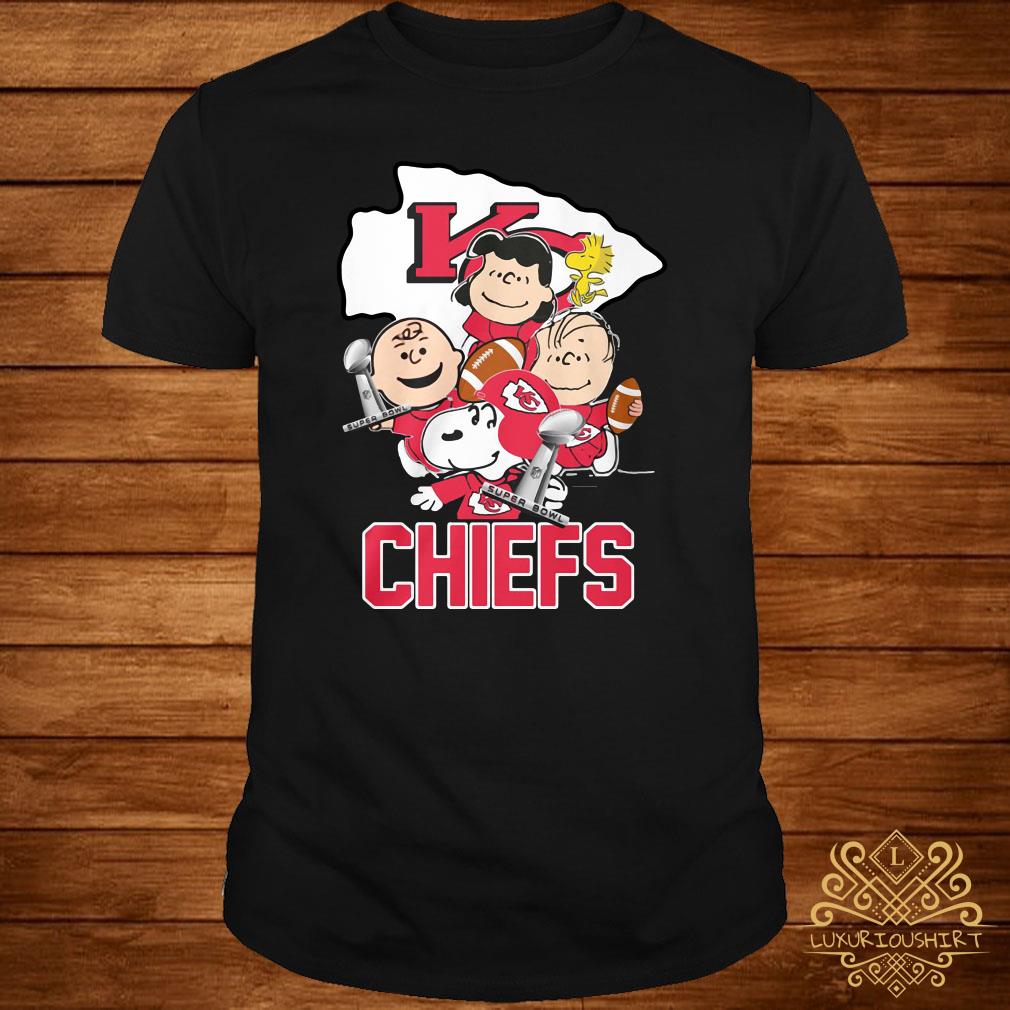 Kansas City Chiefs Peanuts Characters Shirt, Sweater, Hoodie And Ladies ...