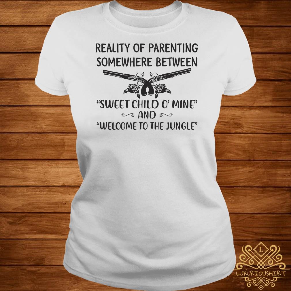 Reality of parenting somewhere between sweet child o'mine ...