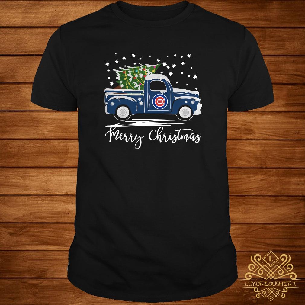 merry christmas shirt with truck