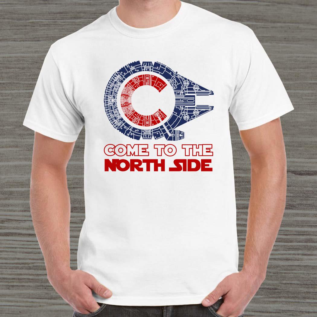 Come To The North Side Star Wars Millennium Falcon Chicago CUBS