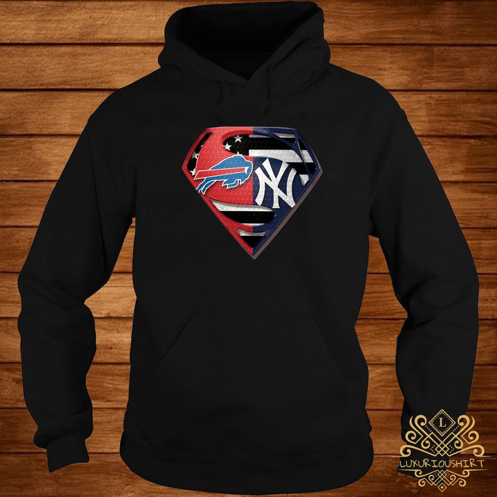 Buffalo Bills And New York Yankees Superman Shirt, hoodie, tank