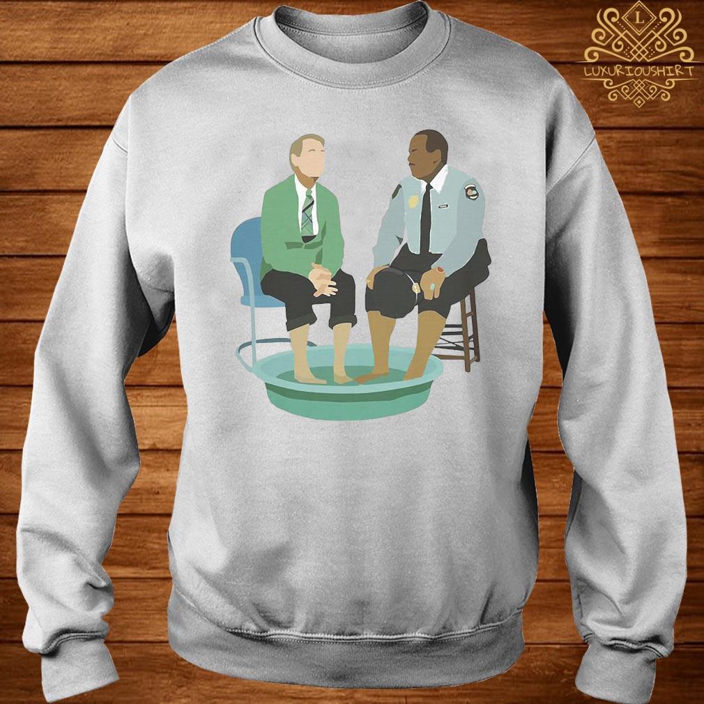 mr rogers and officer clemmons t shirt