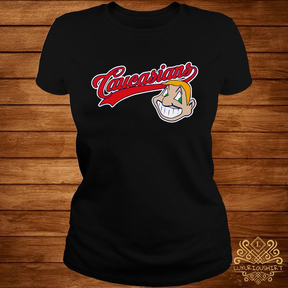 Cleveland Caucasians Baseball Mascot Cleveland Indians shirt, hoodie,  sweater, long sleeve and tank top