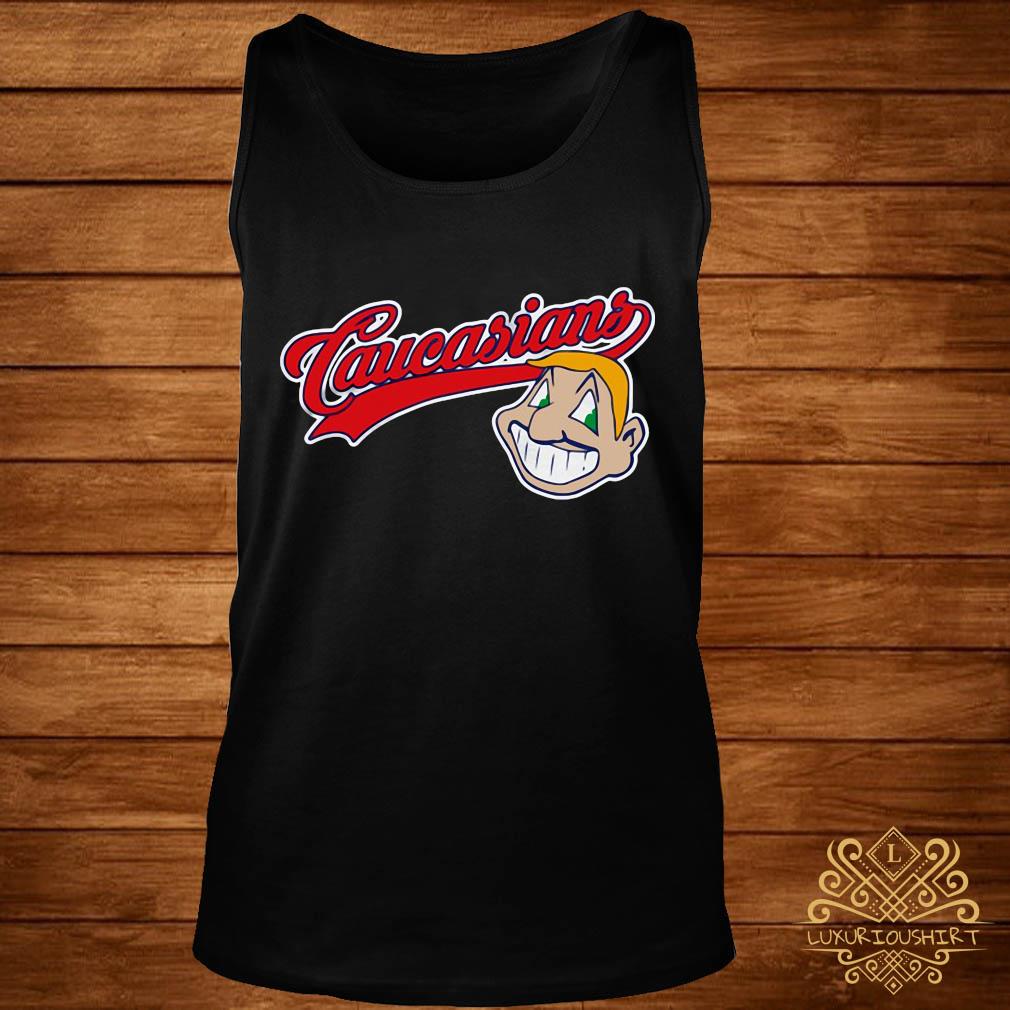 Cleveland caucasians baseball mascot shirt, hoodie, sweater, long sleeve  and tank top